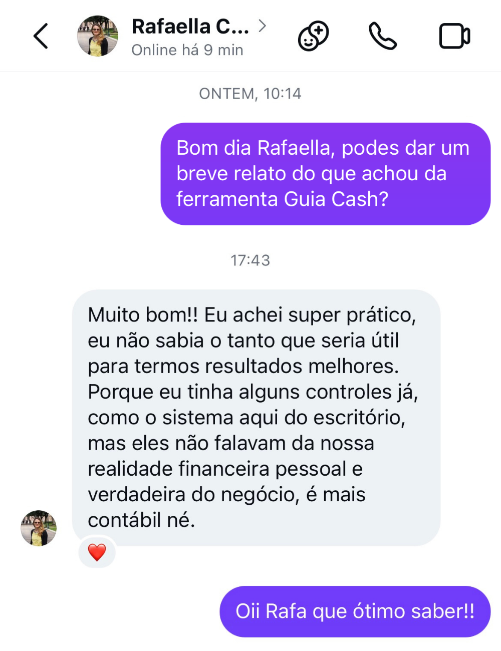 Testemunho Andreia Stankiewicz