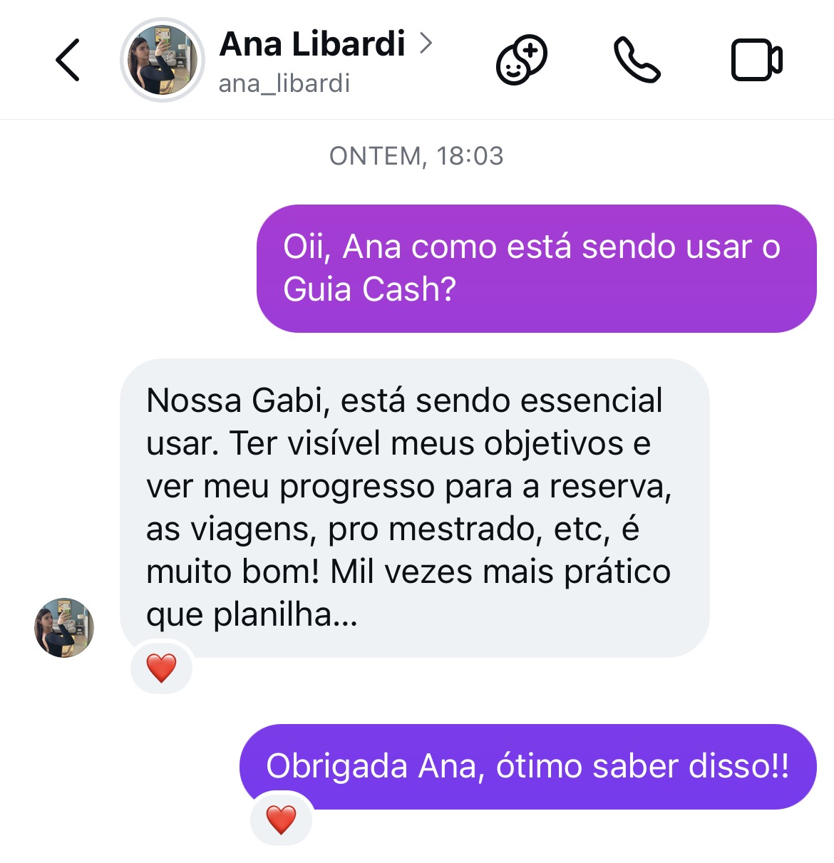Testemunho Ana Vitória